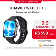 HUAWEI WATCH FIT 5 | Smartwatch Watch | 182" AMOLED Lightweight Design | Mini Workout | 64 GB | GPS