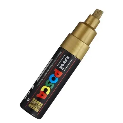 Caneta Posca Ponta Chanfrada (1.3/2.5/8.0mm) - PC- 3M / 5M / 8K