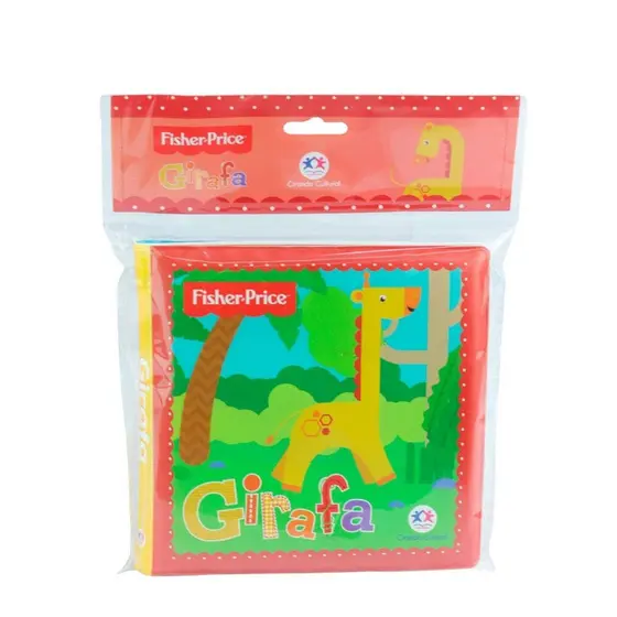 Livro de Banho Fisher Price Girafa
