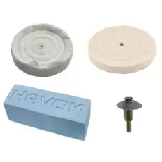 Kit Polimento Peças Esmeril Para Moto, Rodas, Inox, etc. Kit 4 Peças/ Kit 7 Peças / Kit 12 Peças e Kit 15 Peças