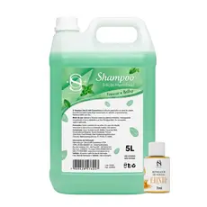 Shampoo Detox Mentolado Galão 5litros + Brinde - S&O Professional