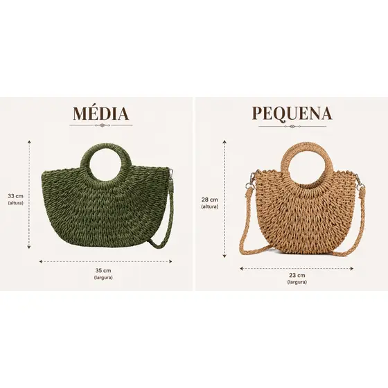 Bolsas Feminina De Mão Bolsa De Palha Com Alça Praia