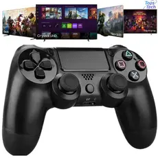 Controle Sem Fio para Smart Tv Pc Gamer e Ps4 Com Cabo Carregável Premium Quality
