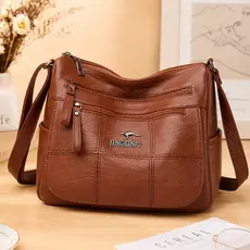 Bolsa Tiracolo Feminina Moderna Em Couro Pu Moda Bolsa De Ombro Pronta Entrega