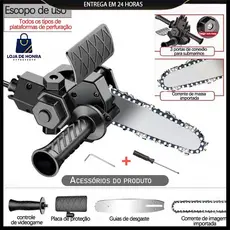 Motosserra Para Furadeira E Parafusadeira Adaptador Portátil