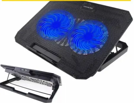 Suporte para Notebook com Cooler Duplo e LED