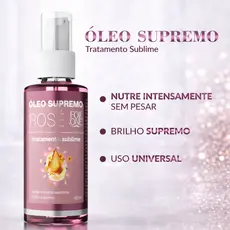 Óleo Supremo Brilho Extraordinário Hidratante Capilar Nutre e Finaliza