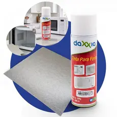 Tinta Branco Brilhante P/ Forno E Microondas Interno Externo + placa de mica 15x15