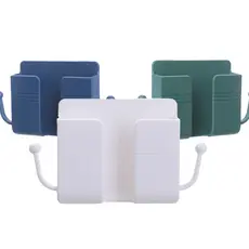 Suporte de Parede Autoadesivo para Celular Multiuso com Gancho | 1, 2 ou 3 Unidades