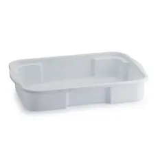 Bandeja Empilhável 6L Organizadora Plástica Multiuso Caixa Organizadora Cozinha Geladeira Armário Açougue