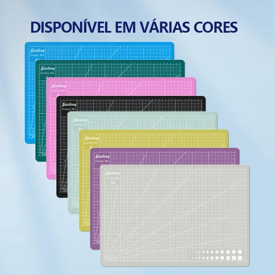 Base Placa de Corte A2/A3/A4 22x30cm Patchwork • Scrapbook • Proteção para Mesa