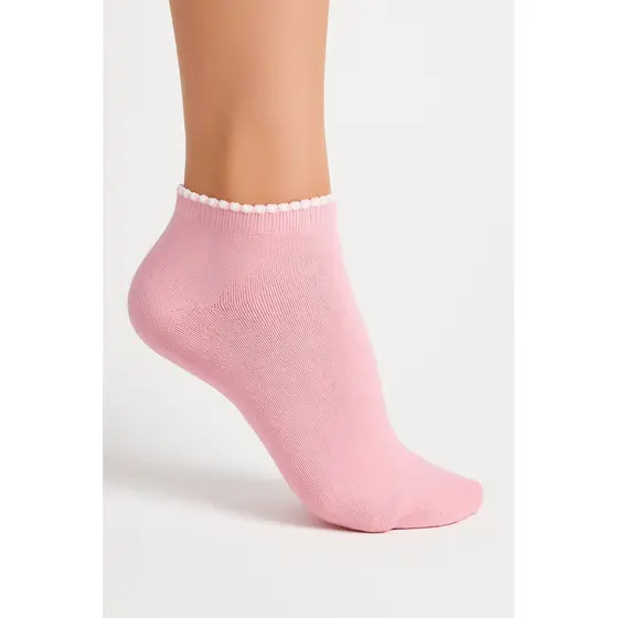 Kit 12 Pares meia soquete invisível feminina