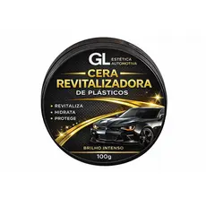 Cera Revitalizadora de Plásticos Automotivos Carnaúba Max GL Estética