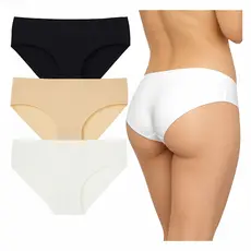 Calcinha Tanga Cintura Alta Cós Alto 9 cm Sem Costura Microfibra