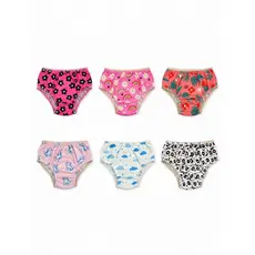Kit 12 Calcinha Infantil Tanga Microfibra Conforto e Qualidade