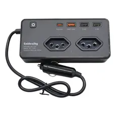 Inversor Conversor 350W 400w 12v/24v Para 110v/220v Tomada + 4 Usb 5v 1.2a