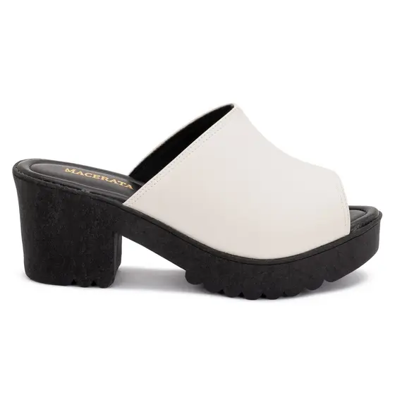 Tamanco Plataforma Mule Feminino Têndencia Leve e Confortável Macerata Ref: 3252