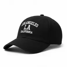 Boné Los Angeles LA California Premium Ajustável Bordado Unissex Aba Curva Casual Masculino Feminino