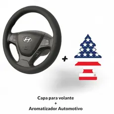 Capa Para Volante Universal Todas as Marcas + Aromatizador Cheirinho de Carro