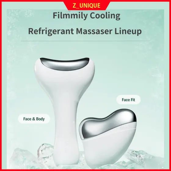 [Fillimilli] Massageador De Pele Com Resfriamento De Gelo Premium-Ferramenta De Terapia De Criografia Para Apertar E Depuffing (Opção Padrão/Ajuste Facial)