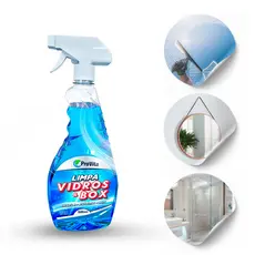 Limpa Vidros Box e Espelhos Provita 500ml - Elimina Manchas e Sujeiras com Eficiência
