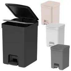 Lixeira 12L com Pedal e Tampa Cozinha Escritório Lavanderia - Ou Linha Truim