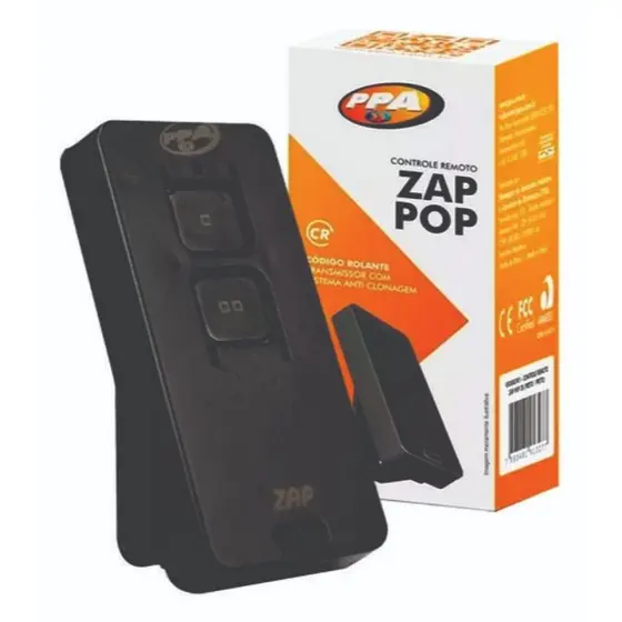 Controle Remoto Zap Pop 2b Preto PPA