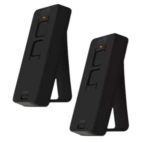 Kit 2 Controles Remoto Zap Pop 2b Preto PPA
