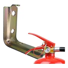 Suporte Extintor de Parede aço + parafuso e Bucha 10MM