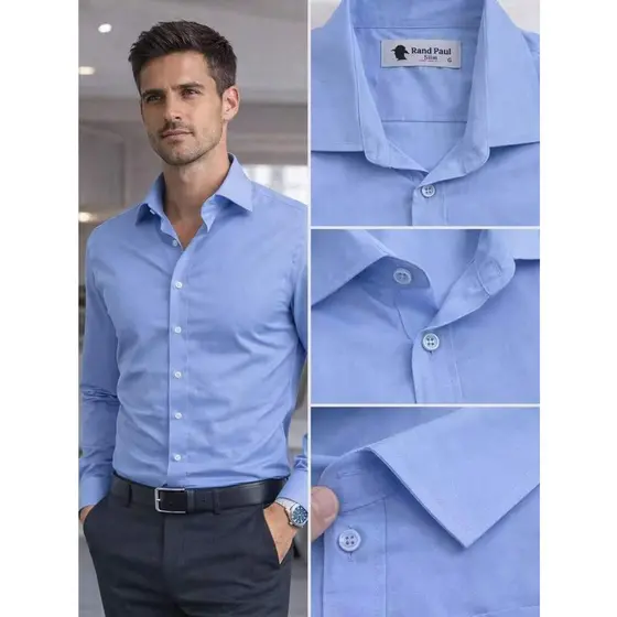 Camisa de fibra de bambu com bolso