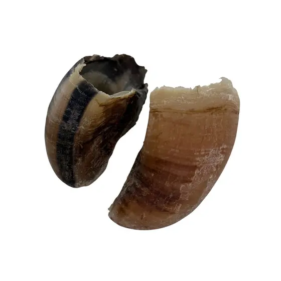 Mordedor Natural Artesanal Casco Bovino Opaparico - Kit de 2un