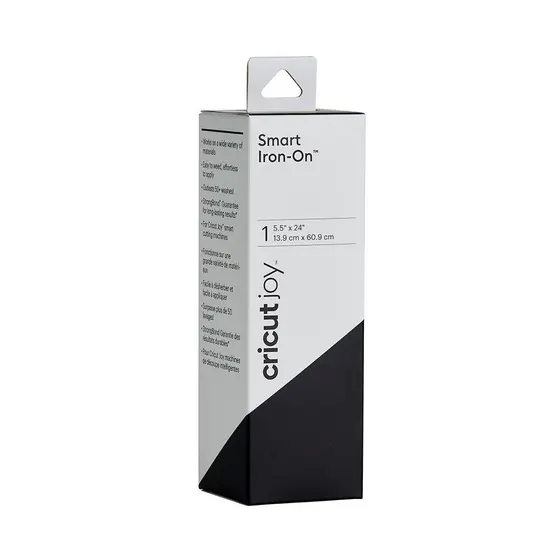 Transfer para Tecidos Smart para Cricut Joy 14x60cm - Preto