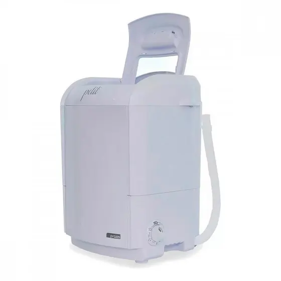 Mini Lavadora Praxis 1,2 kg Petit Branca 220V
