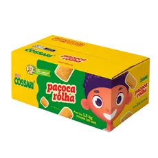 Paçoca Rolha Cossari Embaladas Caixa 100UN Doce Para Festa - Lembrancinha - Aniversário - Paçoquinha