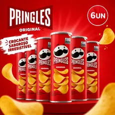 Combo Batata Pringles Tradicional Original  – Crocante, Saborosa e Irresistível Disponível 3UN e 6UN