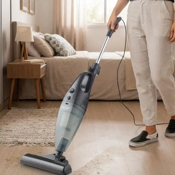 Aspirador de Pó Vertical 14000Pa 127V Portátil com Alta Sucção para Casa SIMPLUS