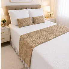 Kit PESEIRA + Capas de baguetes Aconchergante 3 peças - Decorar a Cama