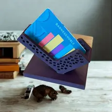 Cartão De Visita Minimalista Luxo Suporte Cartão Panfleto Livreto  Sala