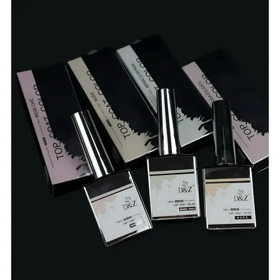 Top Coat Color D&Z 18ml UV/Led ótimo acabamento