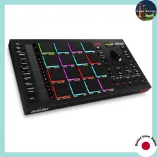 Controlador MIDI Profissional Akai Com Almofadas De Bateria Sensíveis À Velocidade De Tamanho Real Retroiluminadas RGB (16) , Faixa De Toque Atribuída E Display LCD Colorido , Inclui Software MPC , Estúdio .