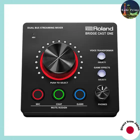 Roland/Bridge Cast ONE/Amplificador DAC Para Jogos/Interface De Áudio/Streaming/Misturador De Mac/Windows/PS5/Trocador De Voz BRC -