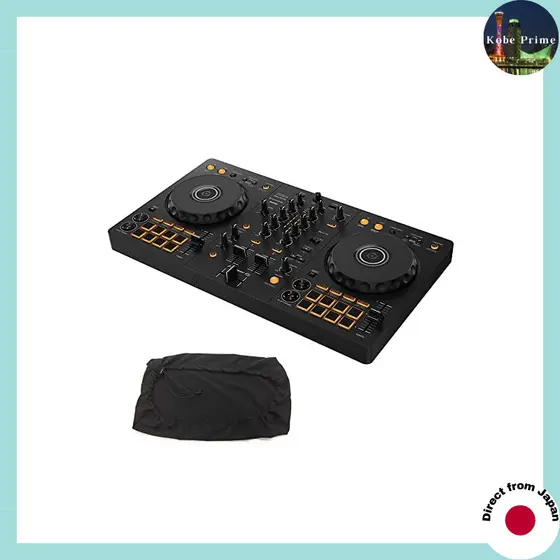 DJ Controller DDJ-FLX4 + Dust Cover Set (Compatible with rekordbox/Serato DJ Lite) [Successor to DDJ-400]