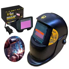 Kit Mascara Solda Escurecimento Automática Soldador The Black Tools + Óculos