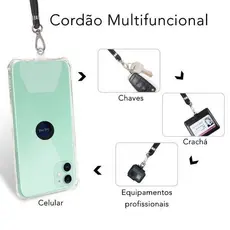 Para Celular Anti-perda Cordão Anti perda Flexível Ajustável Para Celular Anti Furto Com Alça De Pescoço
