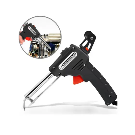 Kit Ferro De Solda 60w Com Estanho Automático Profissional