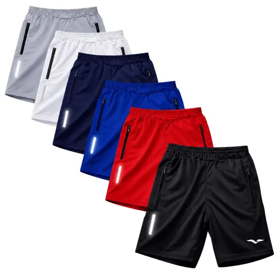 Kit 3 4 ou 6 Short Masculino Dry Fit Academia Treino Corrida Leve Confortável