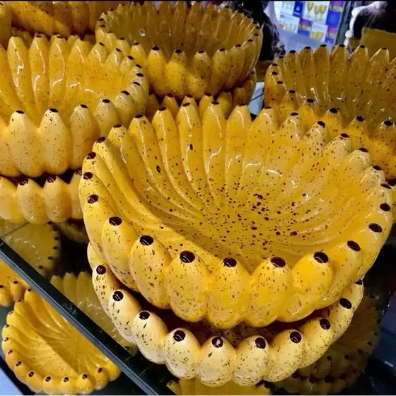 fruteira banana ideal para decoração da sua cozinha
