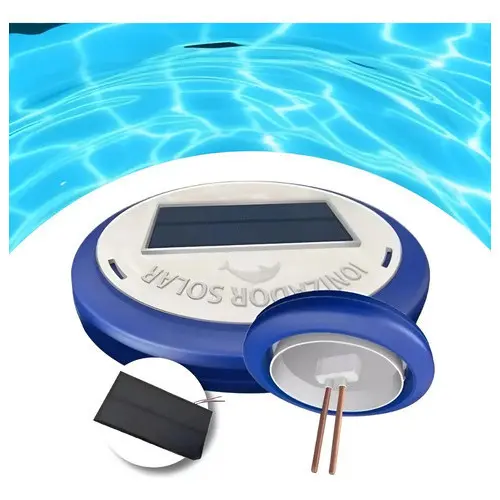 Ionizador Solar de Cobre para Piscina MEC Pet Antialgas Purificador Água Limpa Sem Químicos Durável Econômico