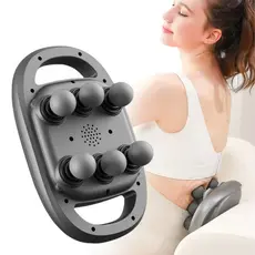 Pistola Massageador Com 6 Cabeças Liberação Muscular 6 Ponte Corporal Relaxante