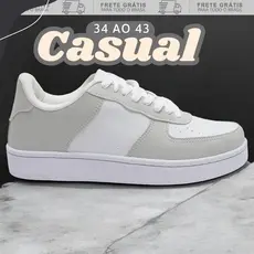 Tênis Modernos Masculino e Feminino - Conforto Total - Cores Diversas - 33 ao 43 Promoção Imperdível